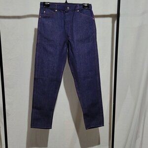 Wagon Trail jeans vintage dark wash Western high rise denim pants cowgirl new